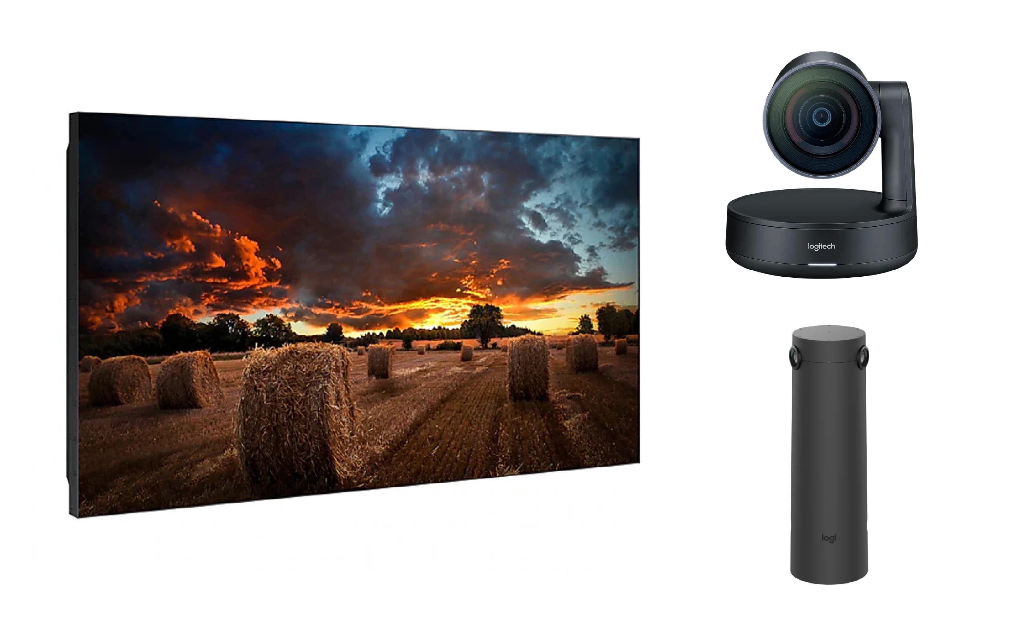 Pantallas, Cámaras y Barras de Colaboración