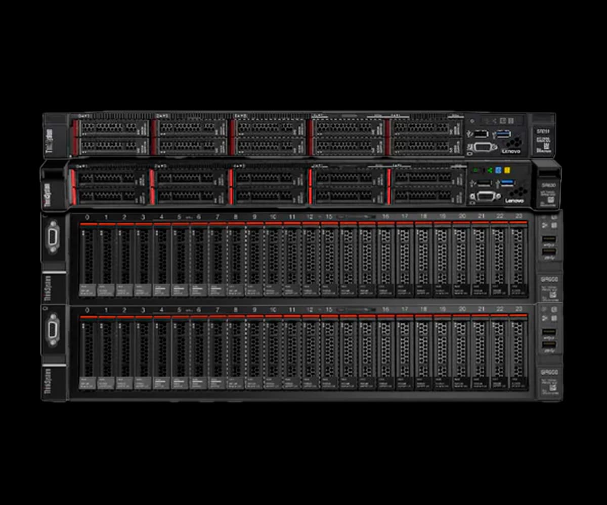 Servidores Rack (SR Series) y Edge: SR250, SR630, SR650